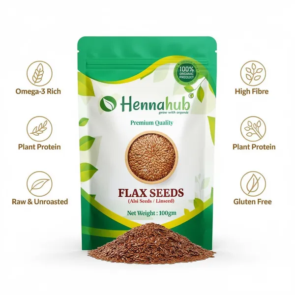 Hennahub_Premium_Flax_Seeds_100_G_Raw_Unroasted_Omega_3_Rich_Superfood_High_Fibre_Plant_Protein_Gluten_Free_Seeds_For_Salads_Smoothies_Baking_Daily_Nutrition_Pack_Of_2