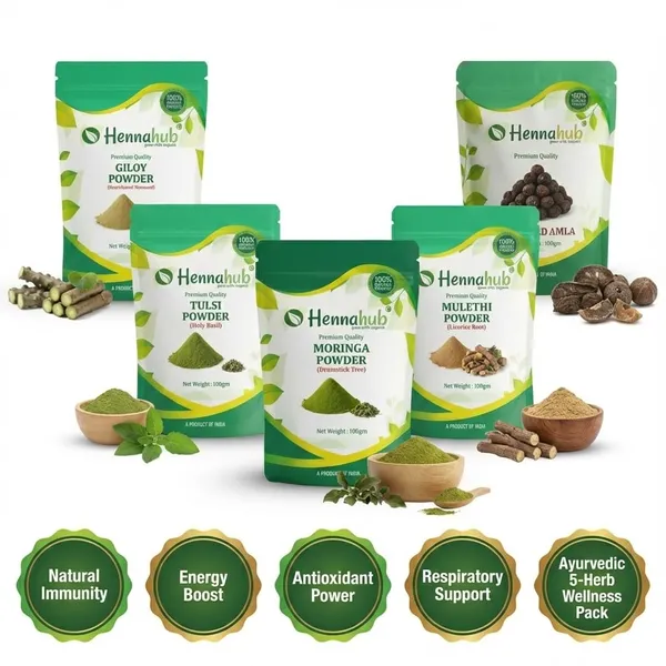 Hennahub_Advanced_Immunity_Booster_Combo_Giloy_Tulsi_Moringa_Mulethi_Powder_Raw_Dried_Amla_Pack_Of_5_Energy_Antioxidants_Natural_Immunity_Ayurvedic_Wellness_Pack