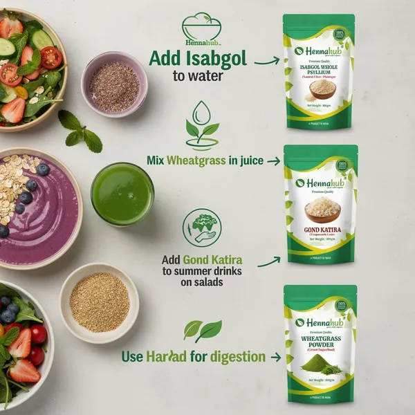 Hennahub_Complete_Digestive_Wellness_Combo_Isabgol_Husk_Harad_And_Wheatgrass_Powder_Flax_Seeds_Gond_Katira_Pack_Of_5_100_G_Gut_Health_Digestion_Detox_Constipation_Relief_Daily_Fibre_Support