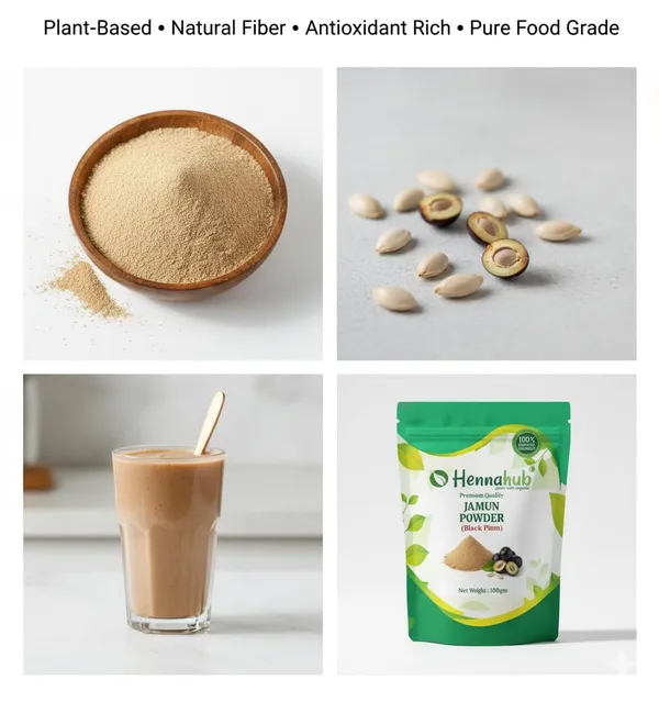 Hennahub_Jamun_Seed_Powder_Food_Grade_100_Gm_Pack_100_Natural_Syzygium_Cumini_Seed_Powder_Plant_Based_Ingredient_For_Smoothies_Juices_Pack_Of_2