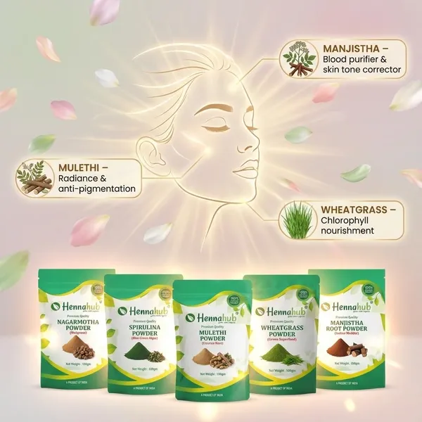 Hennahub_Advanced_Skin_Blood_Detox_Combo_Manjistha_Mulethi_Nagarmotha_Wheatgrass_Spirulina_Powder_Pack_Of_5_100_G_Skin_Glow_Detox_Cleanse_Immunity_Daily_Nutrition_Ayurvedic_Purifying_Blend