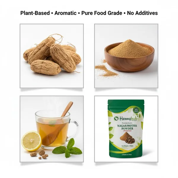 Hennahub_Nagarmotha_Powder_Food_Grade_100_Gm_Pack_100_Natural_Cyperus_Scariosus_Root_Powder_Traditional_Herbal_Ingredient_For_Teas_Blends_Pack_Of_2