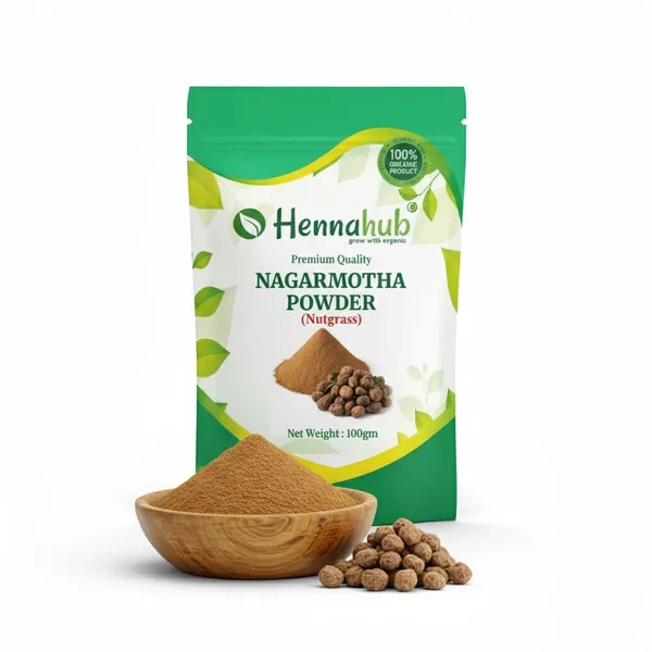 Hennahub_Nagarmotha_Powder_Food_Grade_100_Gm_Pack_100_Natural_Cyperus_Scariosus_Root_Powder_Traditional_Herbal_Ingredient_For_Teas_Blends_Pack_Of_2