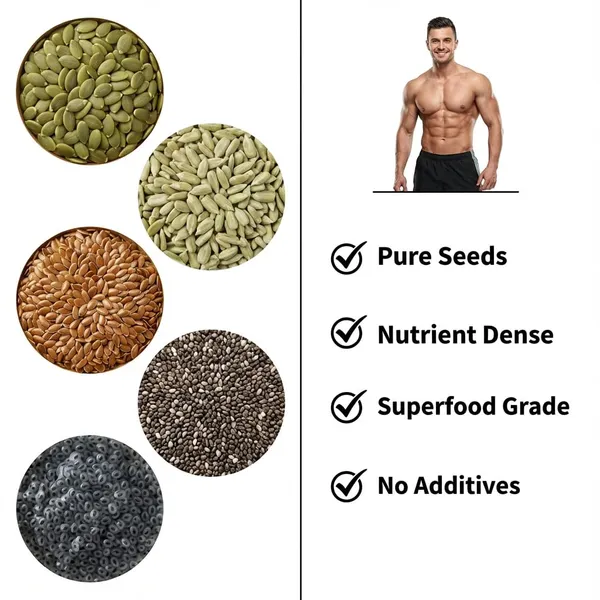 Hennahub_5_In_1_Super_Seeds_Power_Combo_Pumpkin_Sunflower_Flax_Chia_Basil_Seeds_Pack_Of_5_X_100_G_Omega_Rich_High_Protein_Fibre_Loaded_Superfood_Mix_For_Healthy_Breakfast_Snacking