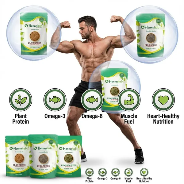 Hennahub_5_In_1_Super_Seeds_Power_Combo_Pumpkin_Sunflower_Flax_Chia_Basil_Seeds_Pack_Of_5_X_100_G_Omega_Rich_High_Protein_Fibre_Loaded_Superfood_Mix_For_Healthy_Breakfast_Snacking