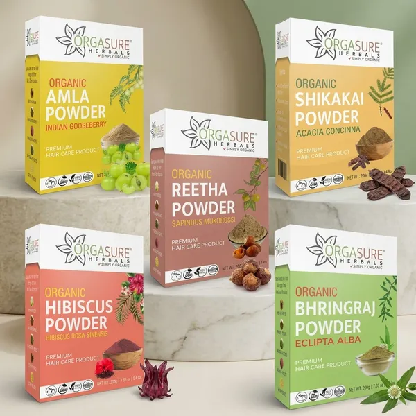 Amla_Reetha_Shikakai_Bhringraj_And_Hibiscus_Powder_For_Hair_Care_Combo_Pack_Of_5_Each_200_G