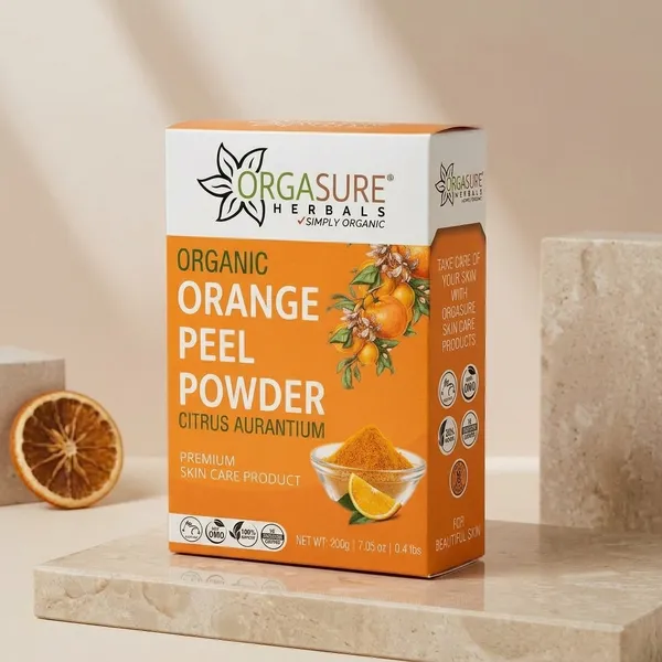 Orgasure_Organic_Orange_Peel_Powder_For_Face_And_Skin_Care_Citrus_Aurantium_200_G_Pack_Of_3