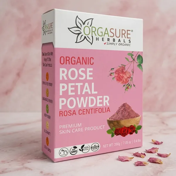 Orgasure_Rose_Petals_Powder_For_Skin_Care_Rosa_Indica_200_G_Pack_Of_3