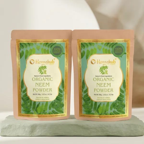 Hennahub_Gold_Neem_Powder_For_Detoxifying_Skin_And_Promoting_Hair_Growth_Double_Filtered_100_G_Pack_Of_2