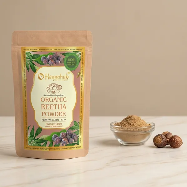 Hennahub_Gold_Reetha_Powder_For_Natural_Hair_Cleansing_And_Scalp_Health_Soapnut_Double_Filtered_100_G_Pack_Of_2