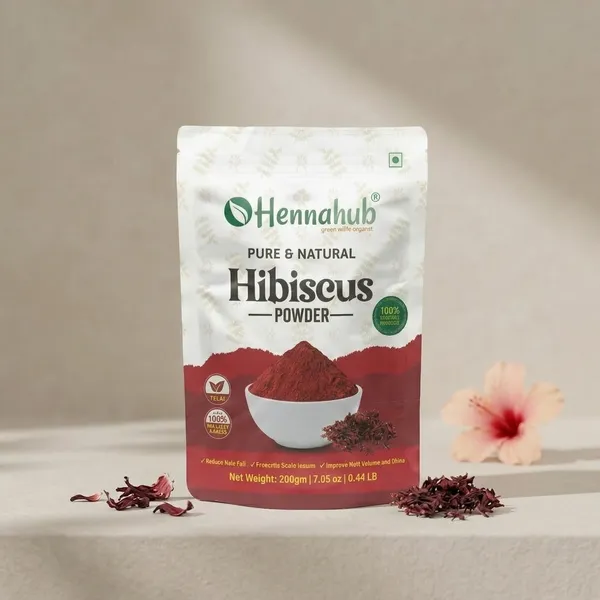 Hennahub_Hibiscus_Powder_200_Gm_For_Hair_Skin_Care_Hibiscus_Rosa_Sinensis_Pack_Of_2
