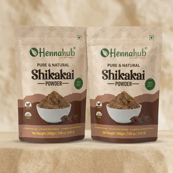 Hennahub_Shikakai_Powder_For_Gentle_Hair_Care_And_Natural_Shine_200_Gm_Pack_Of_2