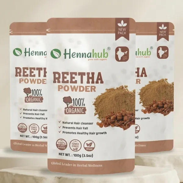 Hennahub_Herbal_Powder_Reetha_Powder_100_Gm_Pack_Pack_Of_3