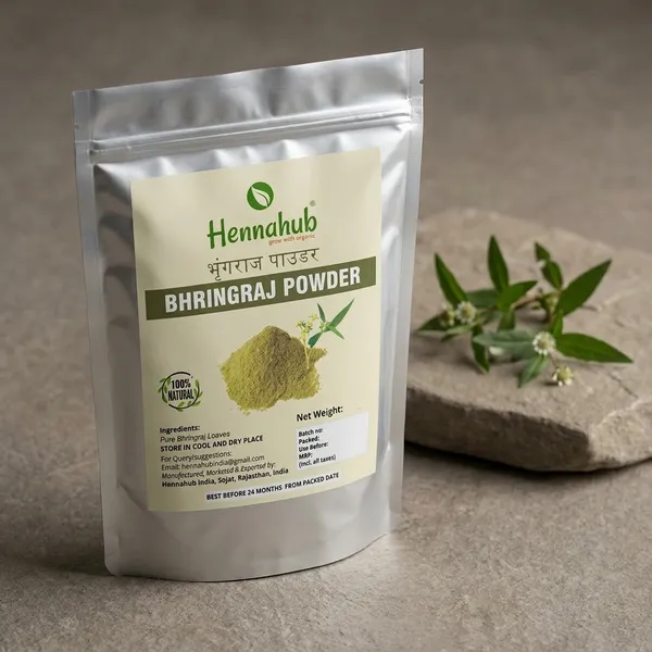 Hennahub_Natural_Haircare_Powder_Bhringraj_Powder_1_Kg_Pack