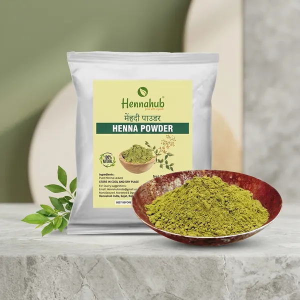 Hennahub_Natural_Haircare_Powder_Henna_Powder_1_Kg_With_Bowl