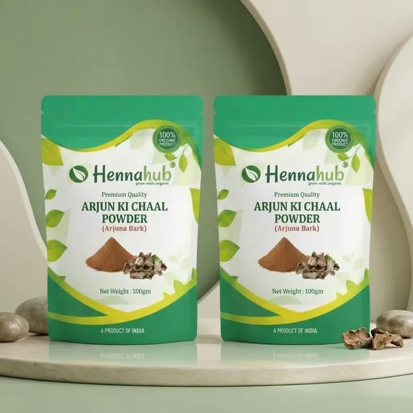 Hennahub_Arjun_Ki_Chaal_Powder_Food_Grade_100_Gm_Pure_Terminalia_Arjuna_Bark_Powder_Traditional_Plant_Based_Ingredient_For_Herbal_Drinks_Home_Recipes_Pack_Of_2