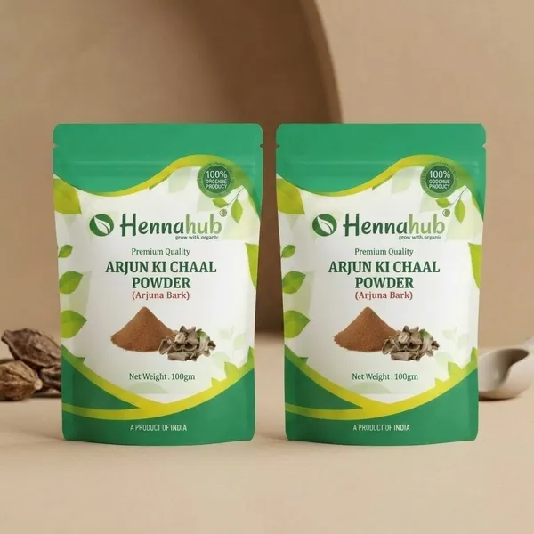 Hennahub_Arjun_Ki_Chaal_Powder_Food_Grade_100_Gm_Pure_Terminalia_Arjuna_Bark_Powder_Traditional_Plant_Based_Ingredient_For_Herbal_Drinks_Home_Recipes_Pack_Of_2
