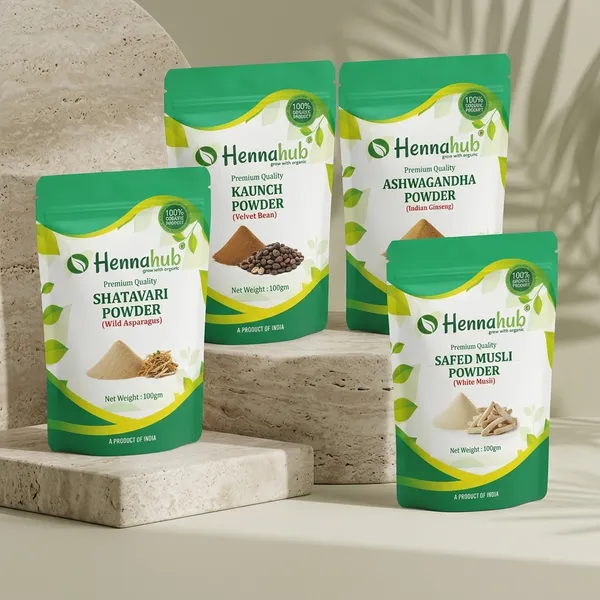 Hennahub_Men_S_Performance_Vitality_Combo_Ashwagandha_Safed_Musli_Shatavari_Kaunch_Beej_Powder_Pack_Of_4_X_100_G_Strength_Stamina_Energy_Wellness_Support_100_Ayurvedic