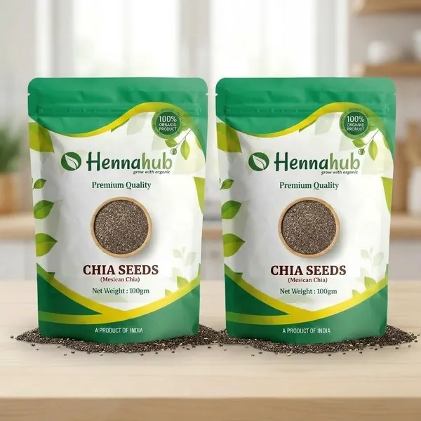 Hennahub_Premium_Chia_Seeds_100_G_Raw_Unroasted_Omega_3_Fibre_Protein_Rich_Superfood_Gluten_Free_Seeds_For_Smoothies_Puddings_Weight_Loss_Salads_Daily_Nutrition_Pack_Of_2