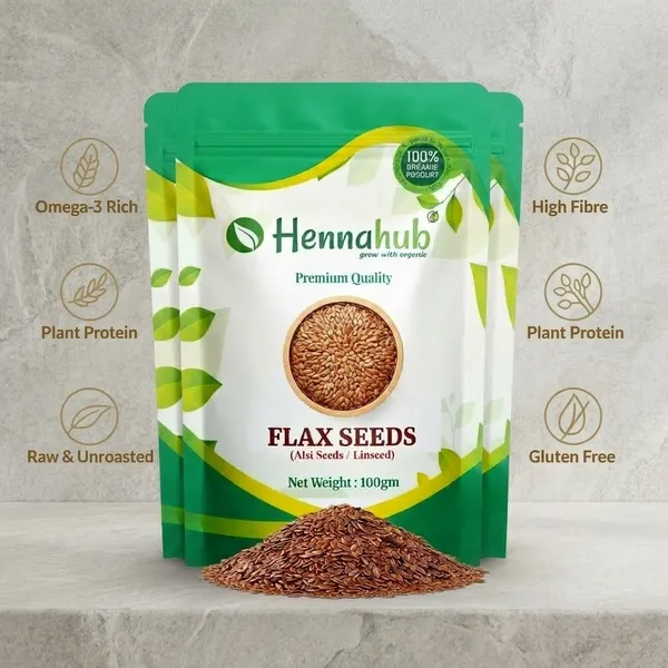 Hennahub_Premium_Flax_Seeds_100_G_Raw_Unroasted_Omega_3_Rich_Superfood_High_Fibre_Plant_Protein_Gluten_Free_Seeds_For_Salads_Smoothies_Baking_Daily_Nutrition_Pack_Of_2