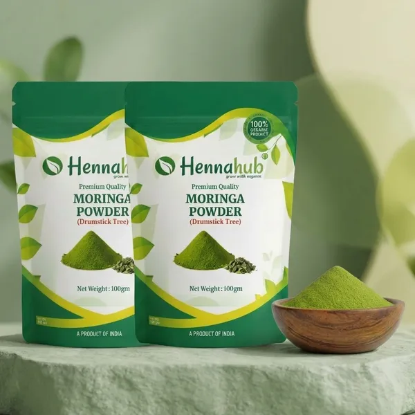 Hennahub_Moringa_Powder_Food_Grade_100_Gm_Pack_100_Pure_Moringa_Oleifera_Leaf_Powder_Natural_Green_Superfood_For_Smoothies_Juices_Cooking_Pack_Of_2