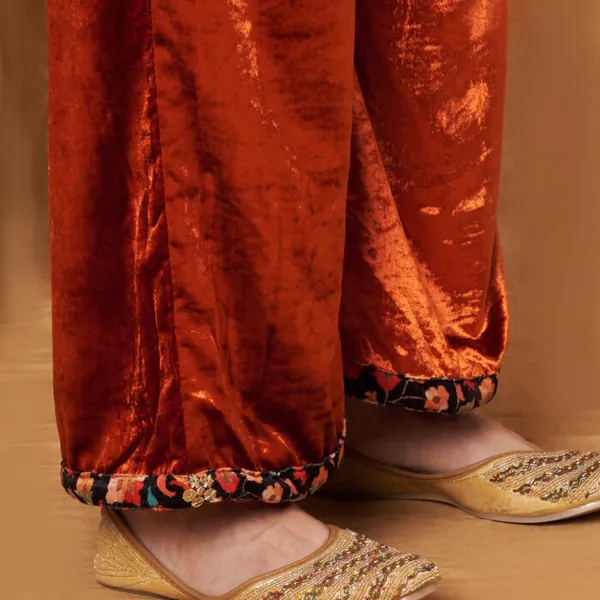 Multicolor_Polyester_Velvet_Printed_Embellished_Co-Ord_Set_For_Women