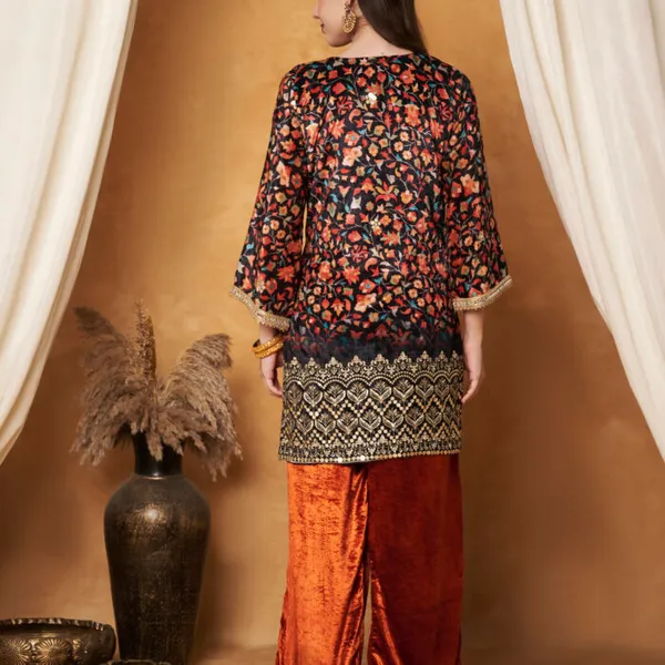 Multicolor_Polyester_Velvet_Printed_Embellished_Co-Ord_Set_For_Women