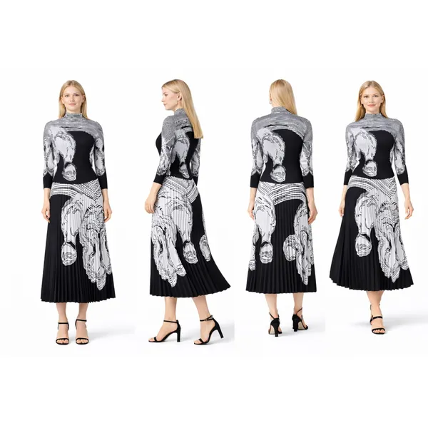 Black_And_White_Polyester_Printed_Top_Skirt_Co-Ord_Set_For_Women