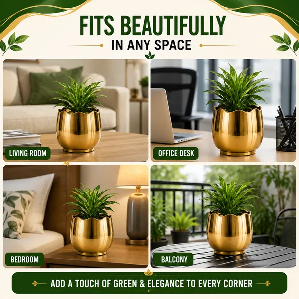 Iron_Decorative_Scalloped_Rim_Gold_Planter_Pot
