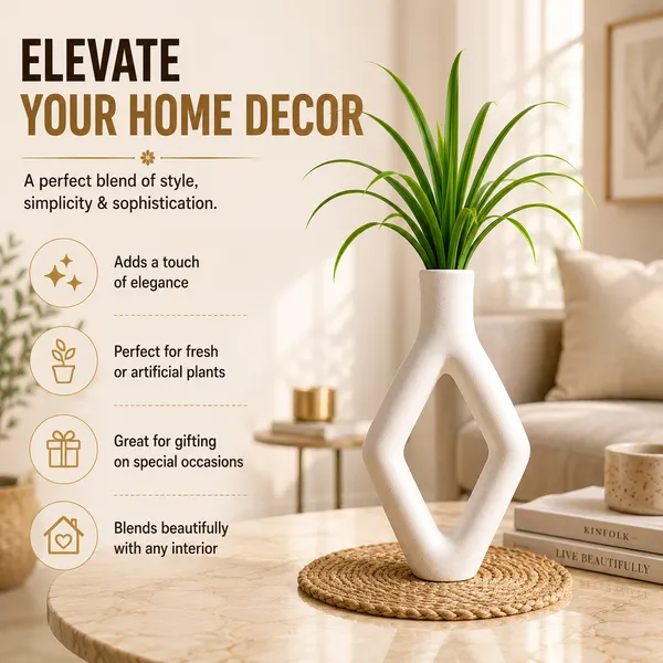 Terracotta_Decorative_White_Diamond_Cutout_Flower_Vase