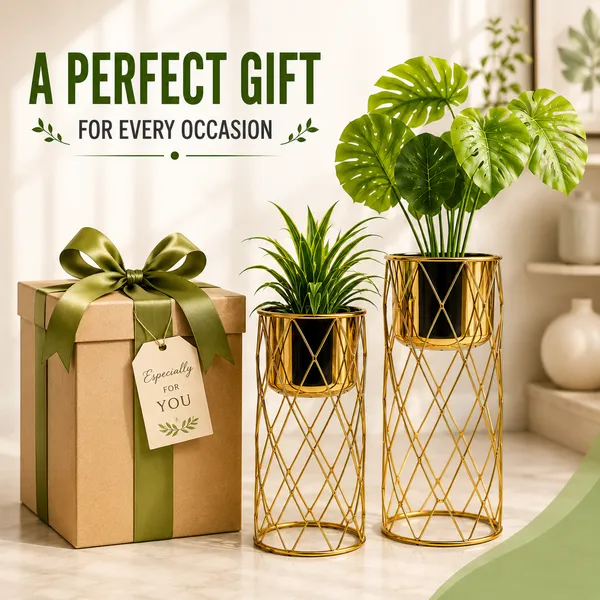 Pack_Of_2_Iron_Indoor_Gold_Cylindrical_Plant_Stand