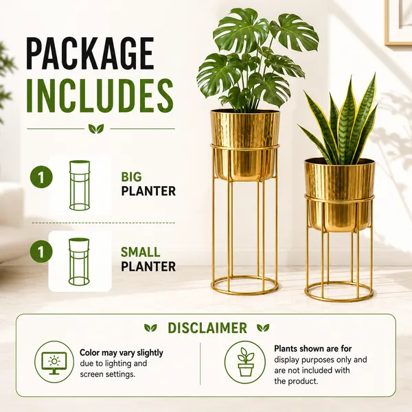 Pack_Of_2_Iron_Indoor_Gold_Finish_Plant_Stand