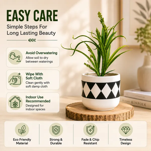 Terracotta_Geometric_Diamond_Pattern_White_Decorative_Planter