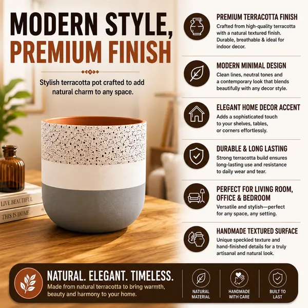 Terracotta_Decorative_Three_Tone_Planter_Pot