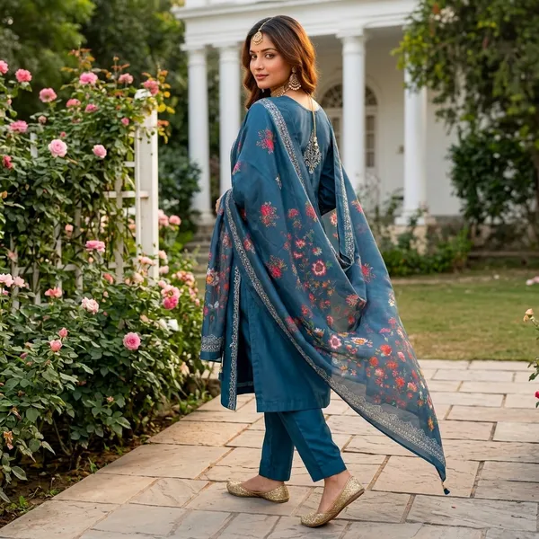 Blue_Roman_Silk_Digital_Dupatta_Suit_Set_For_Women