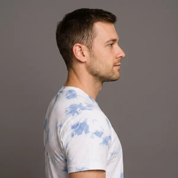 Blue_Pure_Cotton_Tshirt_For_Men