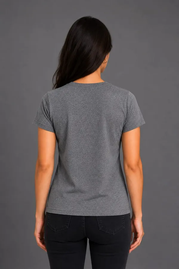 Grey_Pure_Cotton_Round_Neck_Tshirt_for_Womens