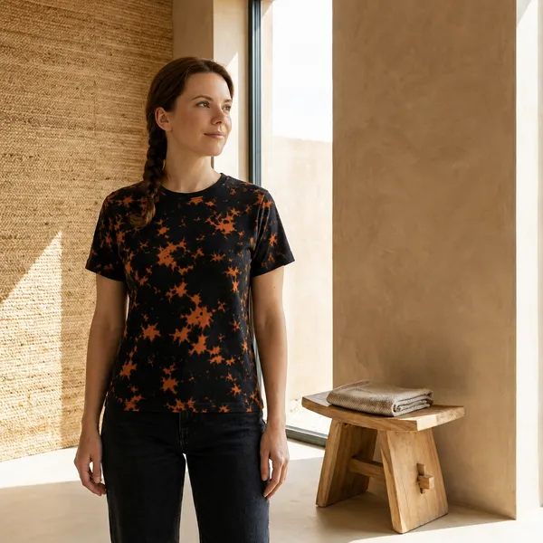 Black_Pure_Cotton_Tshirt_For_Women