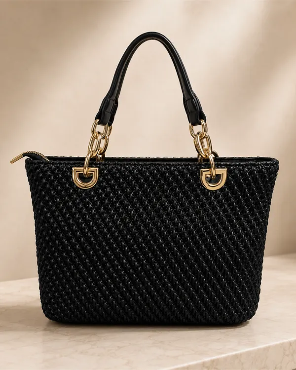 AKAVA_Bellezza_Weave_Satchel_-_Charcoal