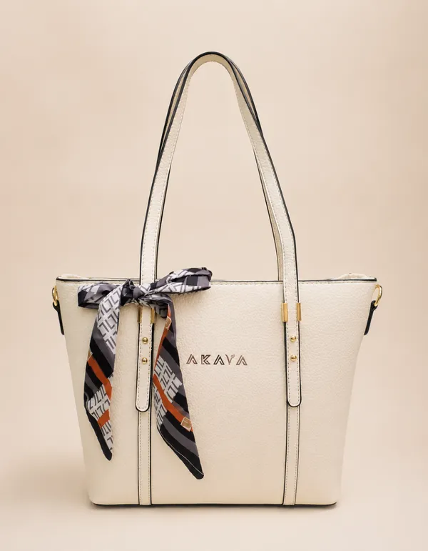 AKAVA_Essence_Tote_-_Butter_White