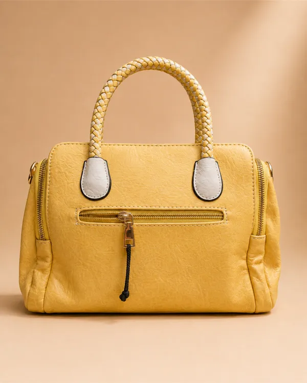 AKAVA_Milen_Weave_Satchel_-_Mustard_Yellow
