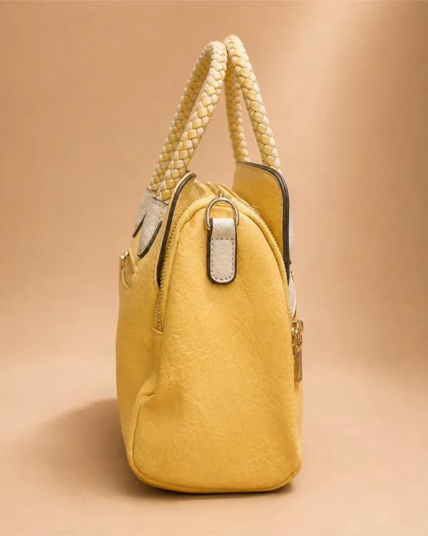 AKAVA_Milen_Weave_Satchel_-_Mustard_Yellow