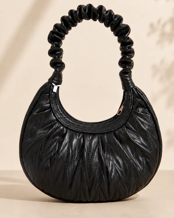 AKAVA_Ruched_Hobo_Bag_Classic_Noir