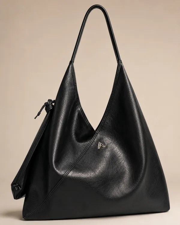 AKAVA_Splicing_Underarm_Bag_with_Pendant