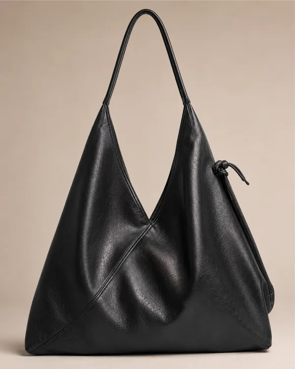 AKAVA_Splicing_Underarm_Bag_with_Pendant