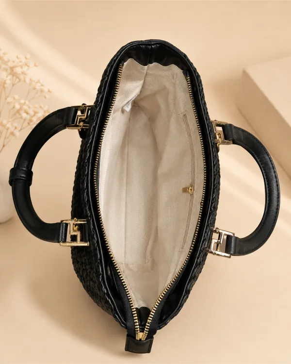 AKAVA_Verona_Weave_Satchel_-_Charcoal