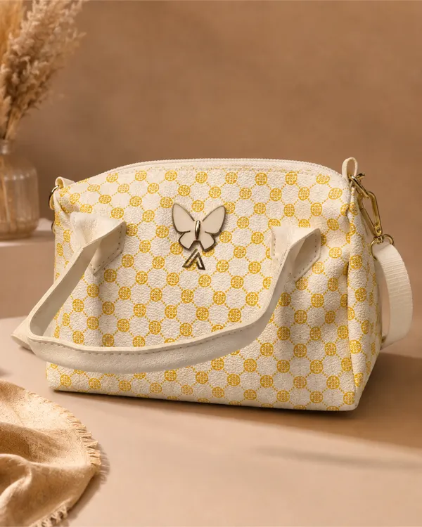 AKAVA_Women's_Plaid_Pillow_Bag_Creamy_White
