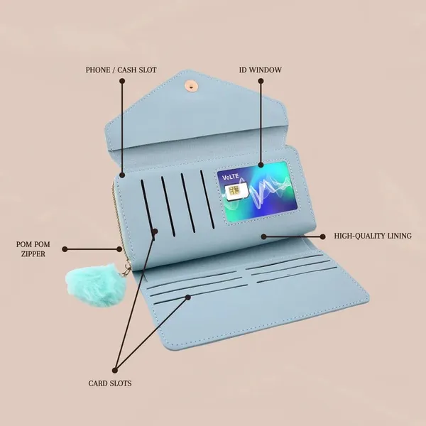 Akava_Wallet_With_Zipper_And_Card_Lot