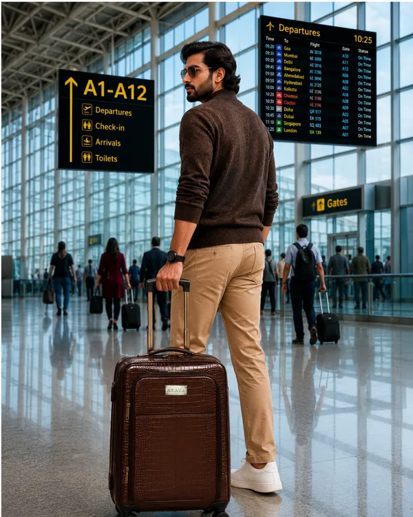 AKAVA_Natural_Leather_Corporate_Trolley_Bag_with_Double_Handles