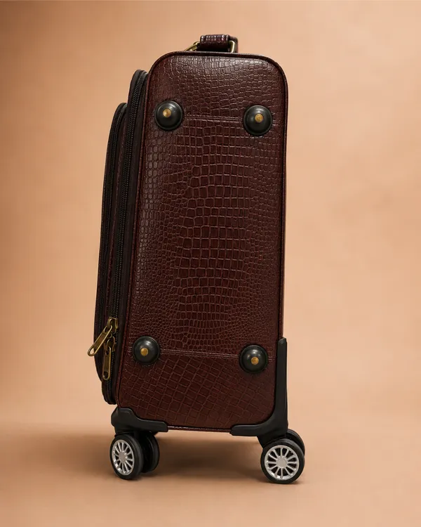 AKAVA_Natural_Leather_Corporate_Trolley_Bag_with_Double_Handles